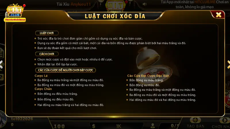 Cách chơi xóc đĩa online chẵn lẻ và kinh nghiệm áp dụng