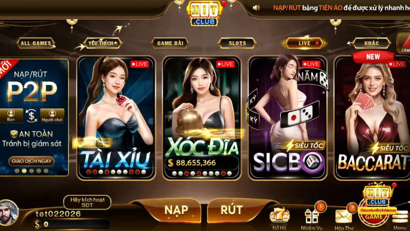 Giới thiệu chi tiết về Casino HitClub