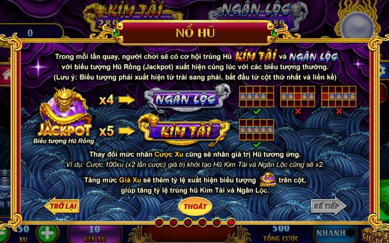 Nổ hũ Kho Tàng Ngũ Long HitClub