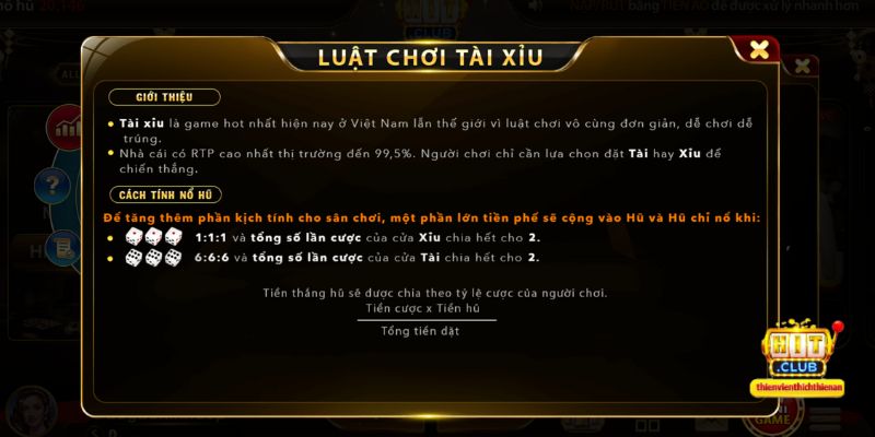Cách chơi Tài Xỉu cơ bản cho người mới