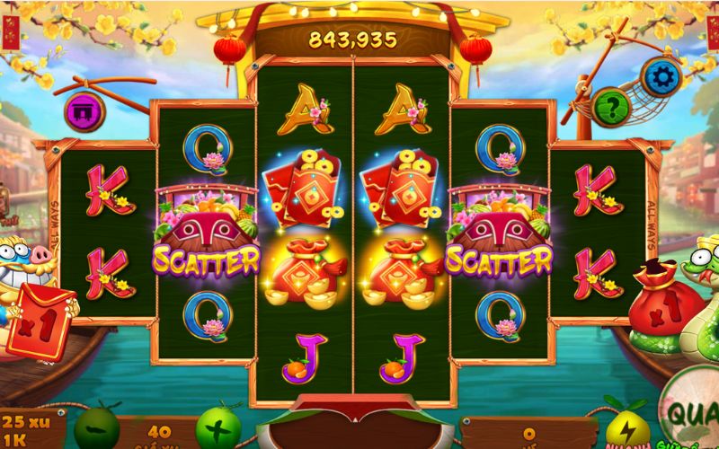 Nổ hũ Sắc Xuân Chợ Tết