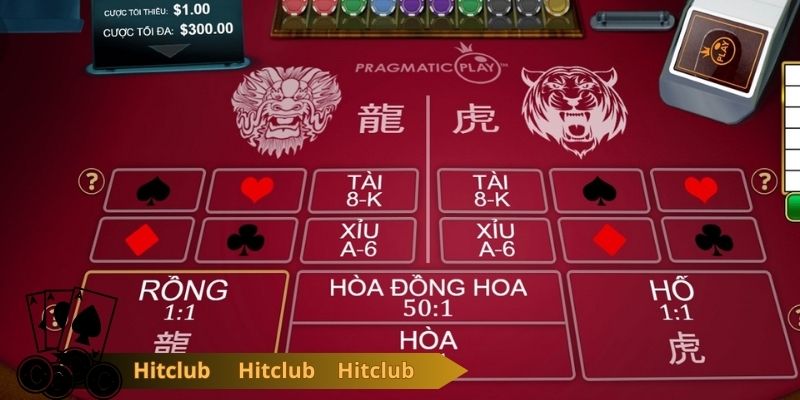 Cách tính điểm game bài Rồng Hổ