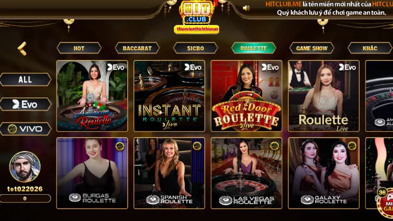 Roulette là gì?