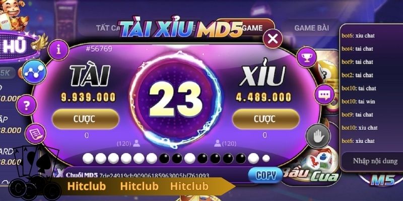 Chiến thuật chơi Tài xỉu MD5